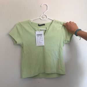 Ashlyn Top from Brandy Lime Green Never Worn